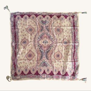 Johnny Was Rosilla Silk Scarf